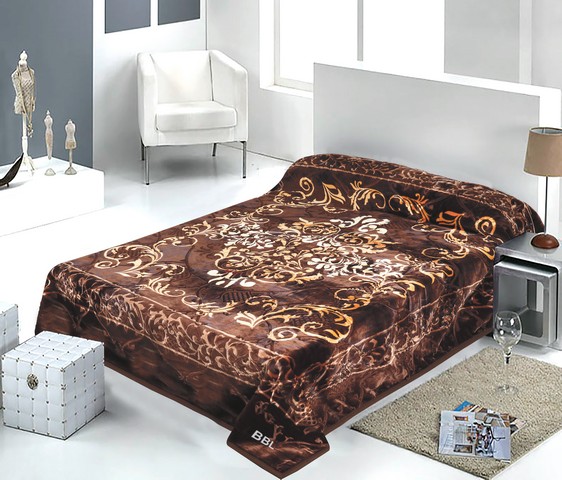 Euro Gold Embossed Double Bed 2 Ply Blanket (6).jpg